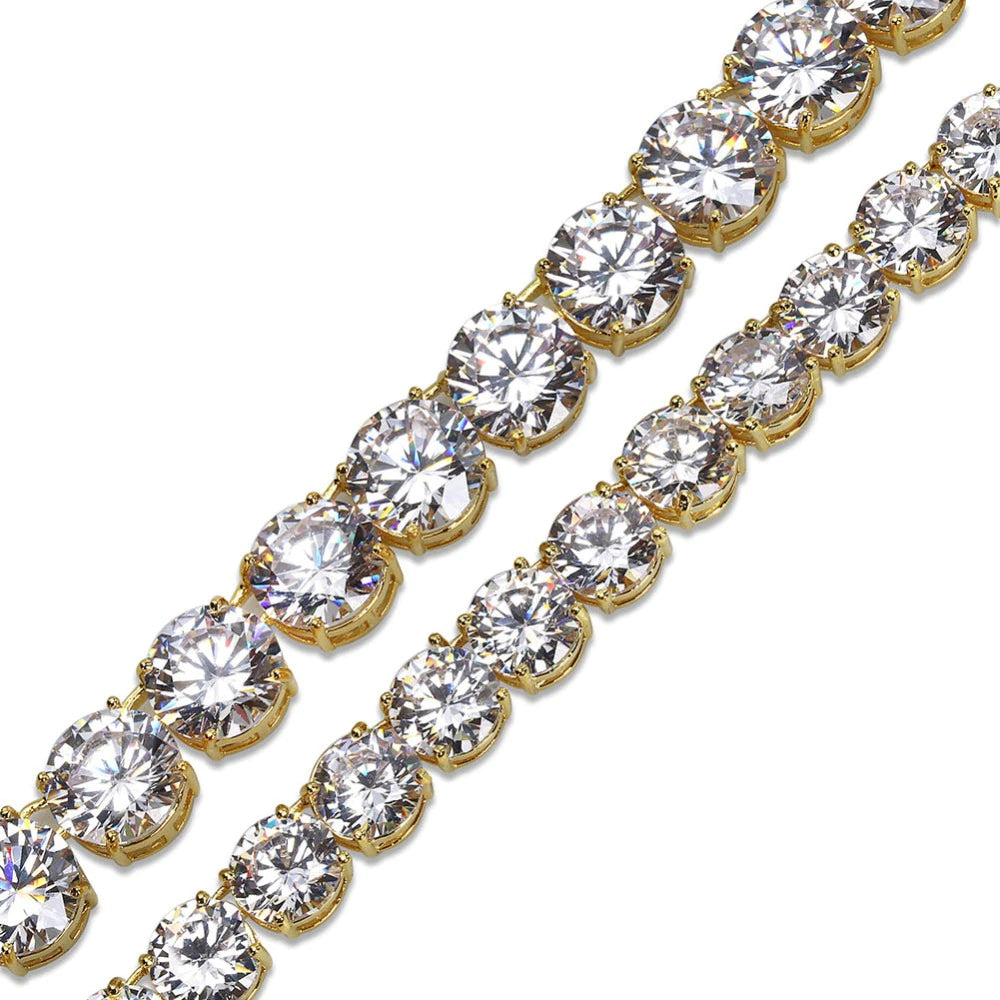 3mm-10mm Iced Out Tennis Chain