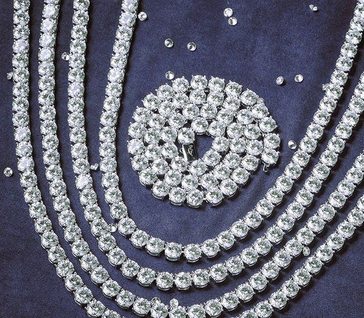 3mm-10mm Iced Out Tennis Chain