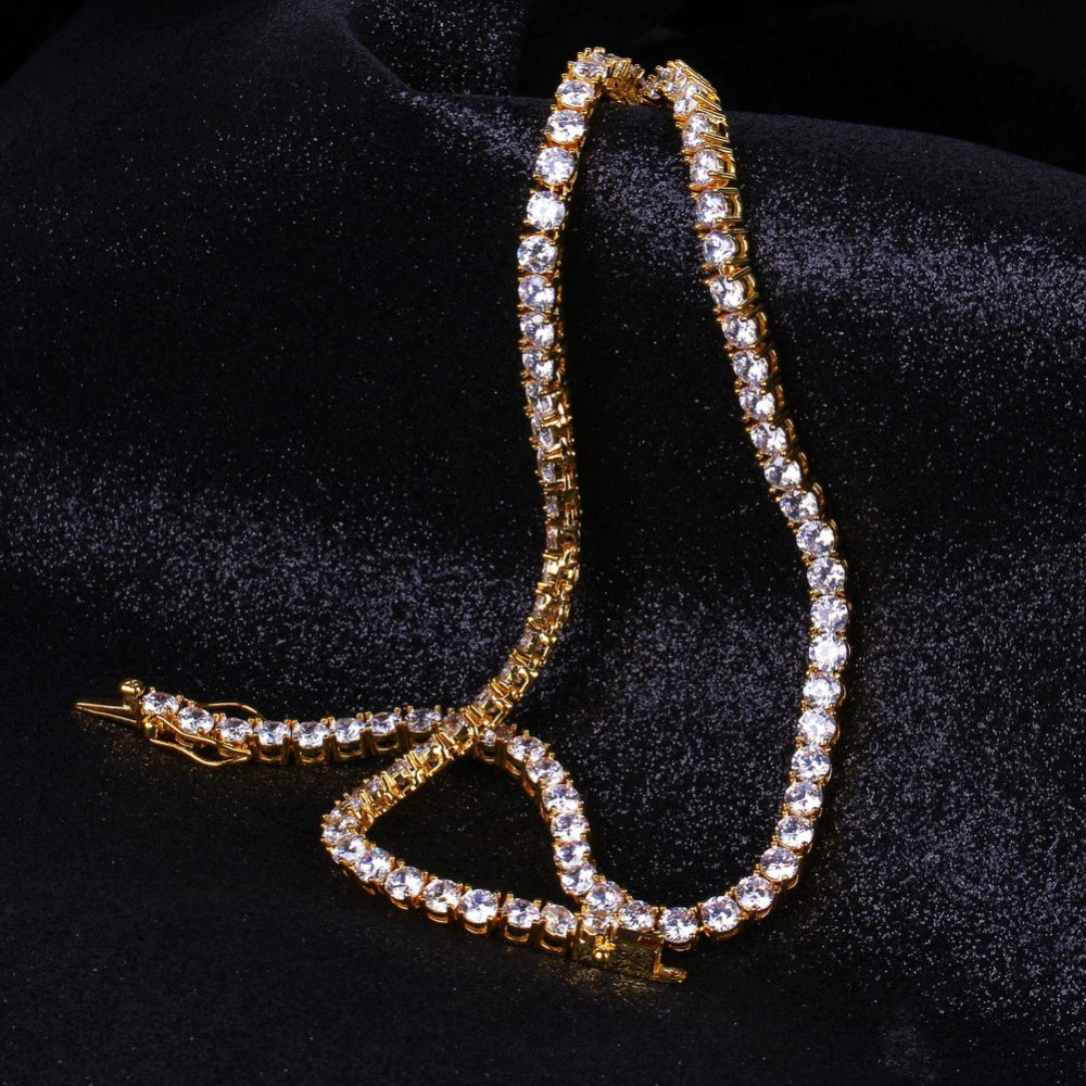 3mm-10mm Iced Out Tennis Chain