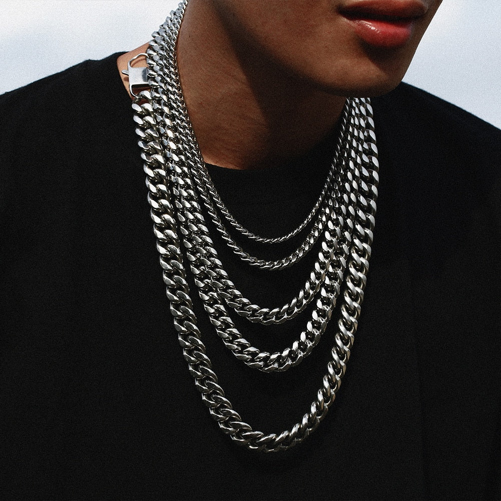 12mm Miami Cuban Link Chain