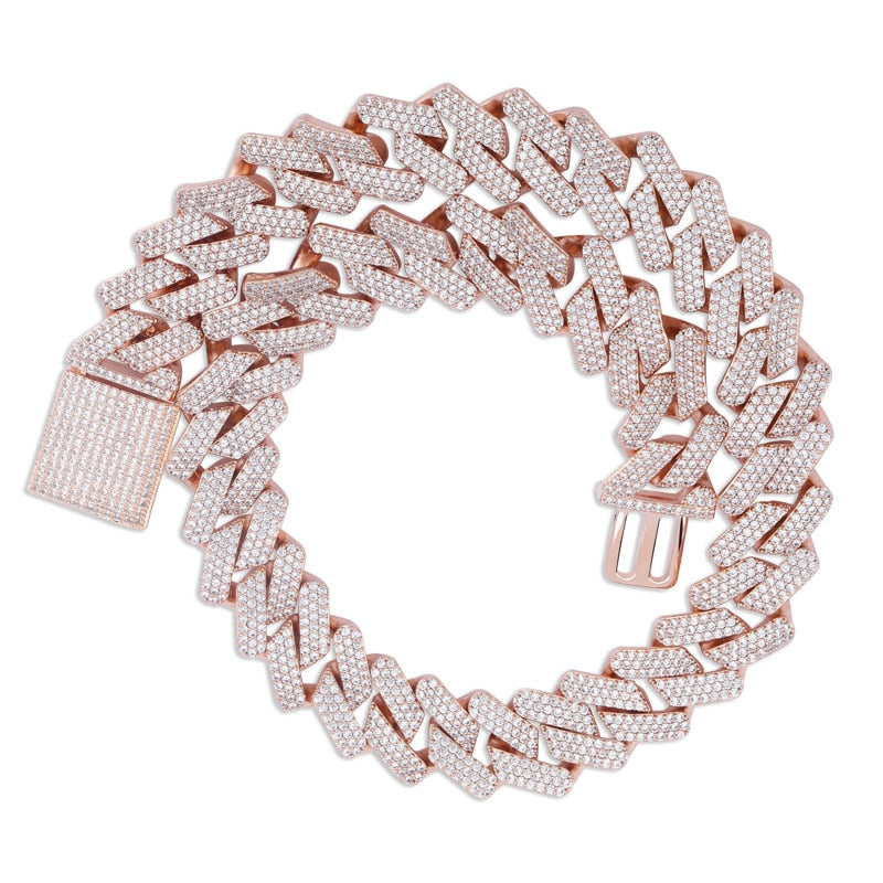 20mm Iced Miami Cuban Link Chain