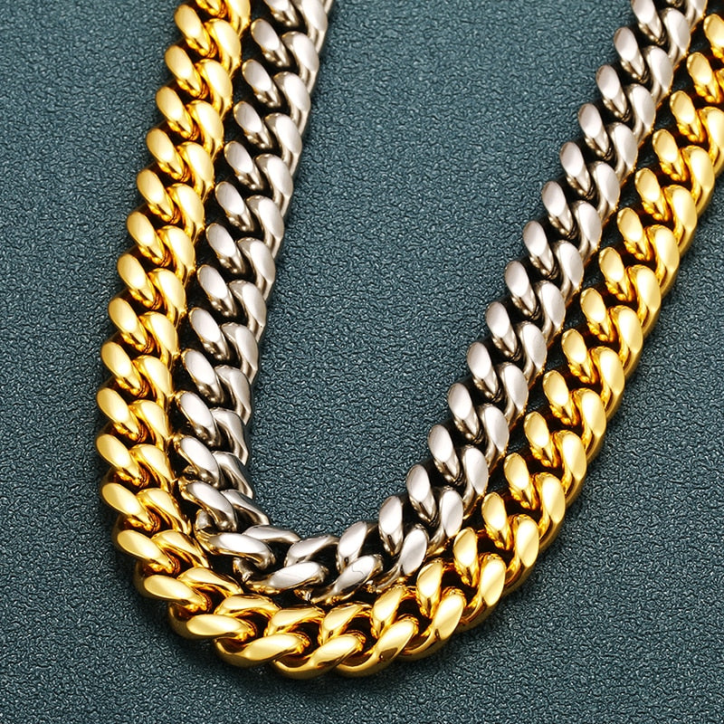 12mm Miami Cuban Link Chain