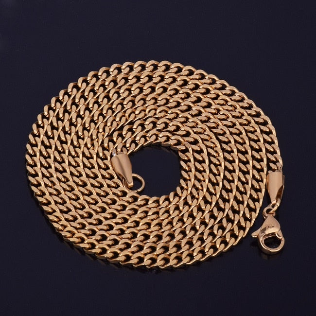 3mm Cuban Link Chain