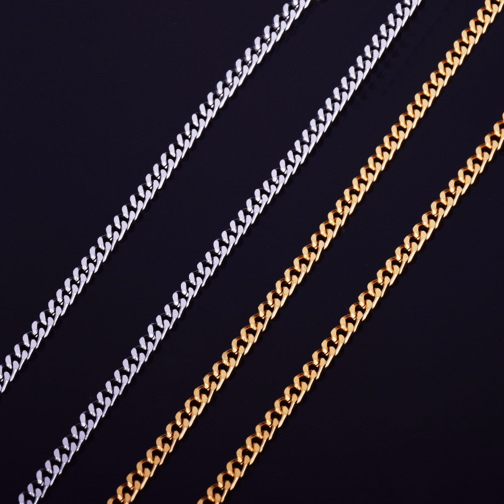 3mm Cuban Link Chain