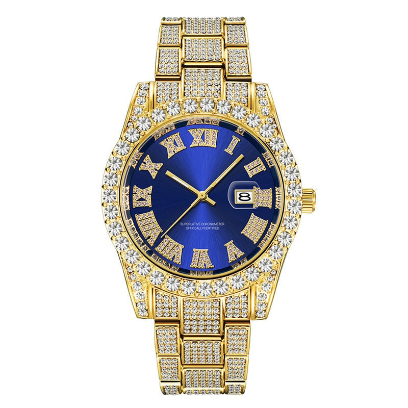 Hip Hop Full Iced Out Watches