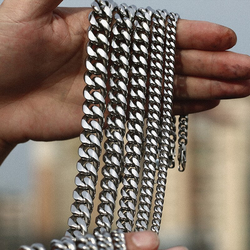 12mm Miami Cuban Link Chain