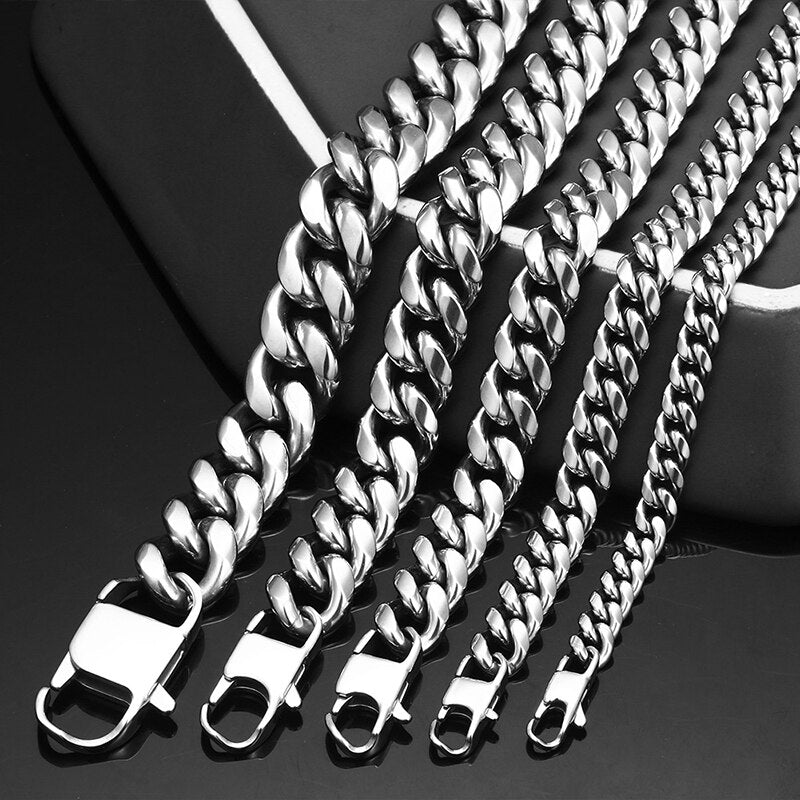 12mm Miami Cuban Link Chain