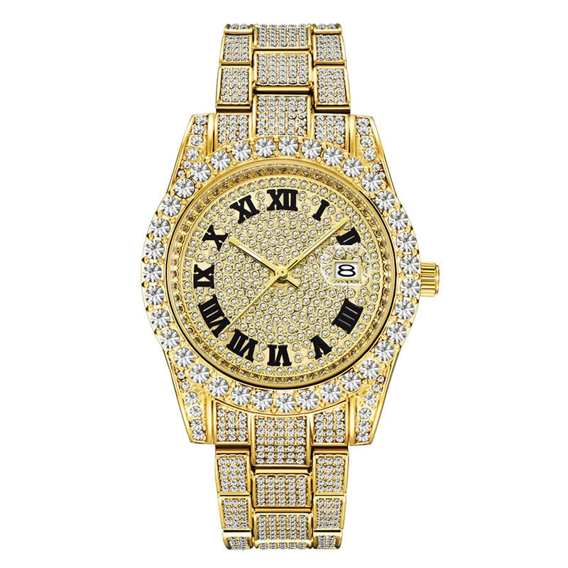 Hip Hop Full Iced Out Watches