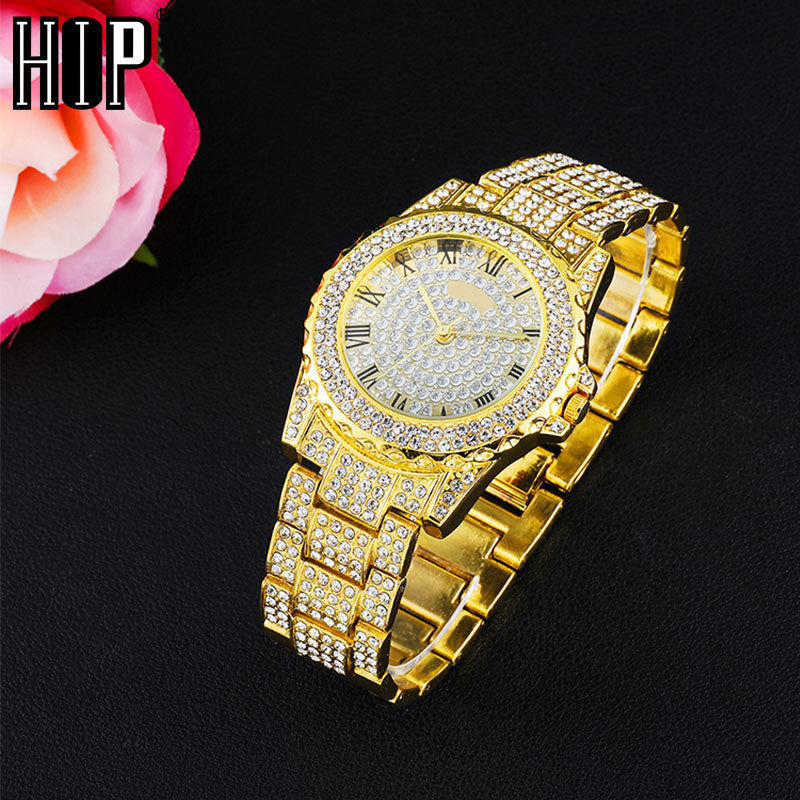 18K Gold Diamond Watch