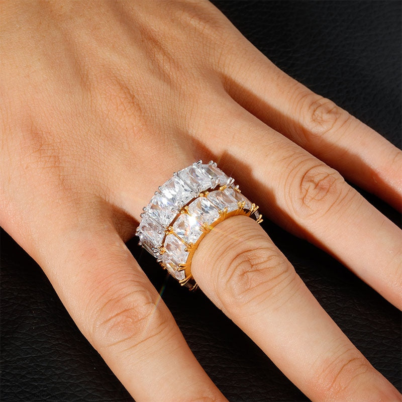 18K Gold Baguette Ring