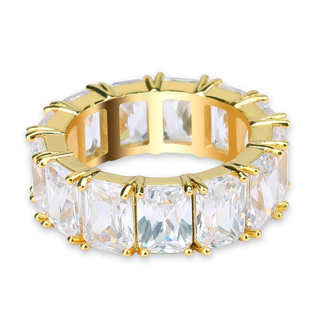 18K Gold Baguette Ring