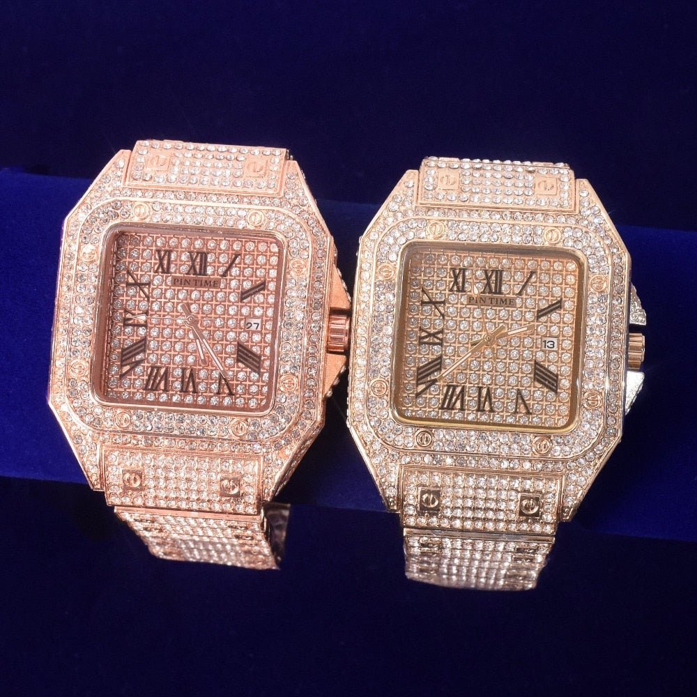 Men Big Dial Military Quartz Clock