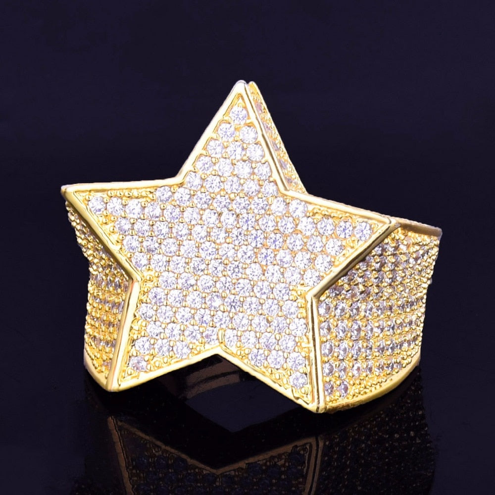 Icy Star Ring