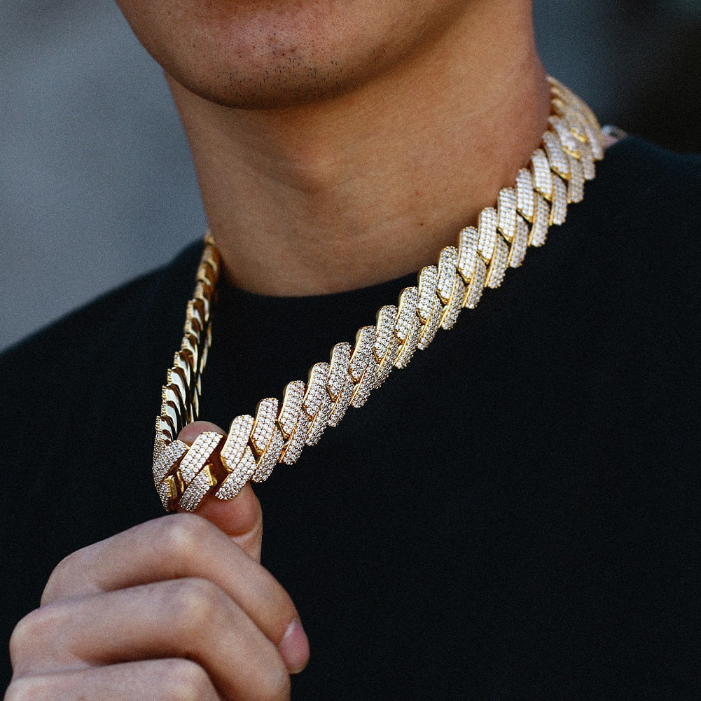 20mm Heavy Miami Cuban Link Chain