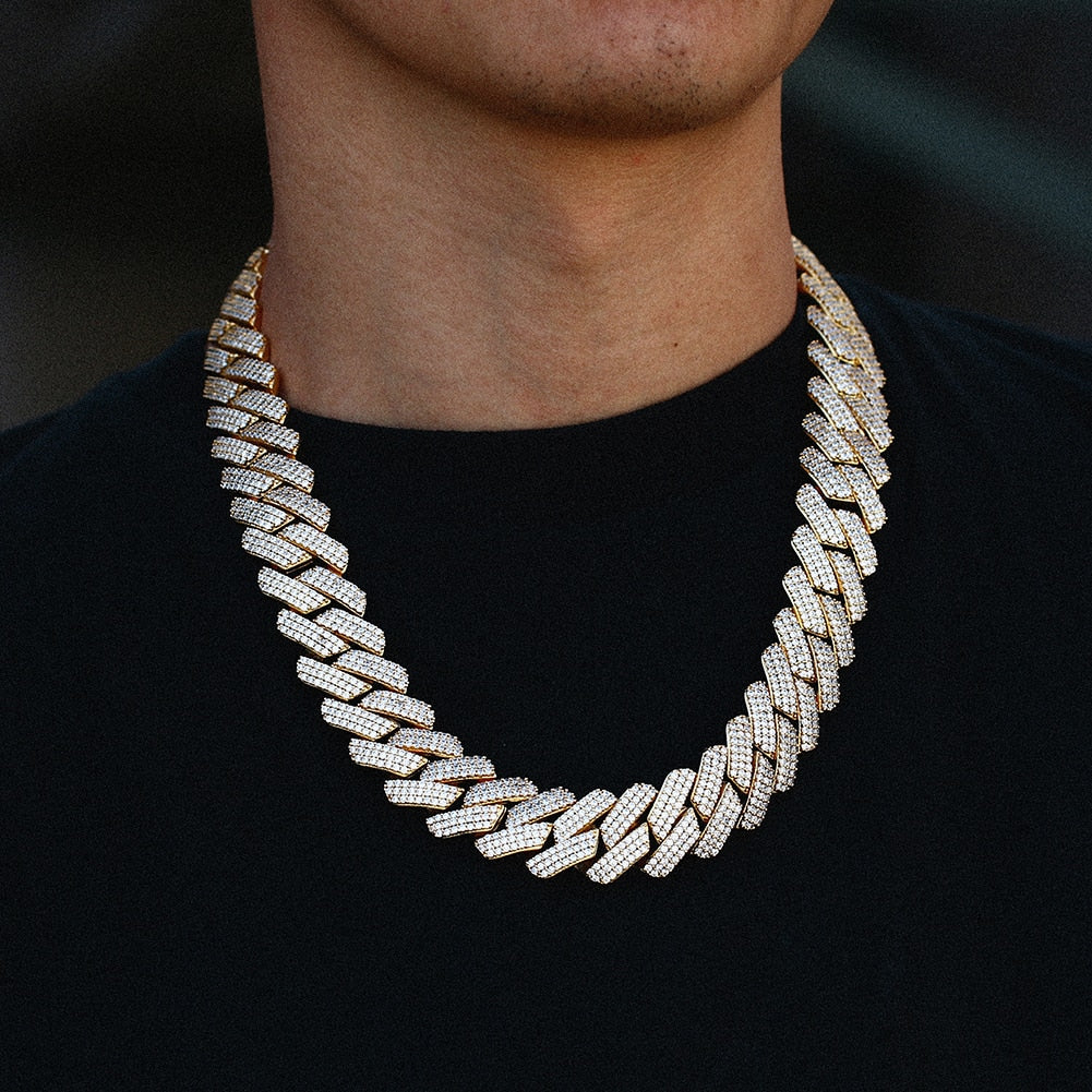 20mm Heavy Miami Cuban Link Chain