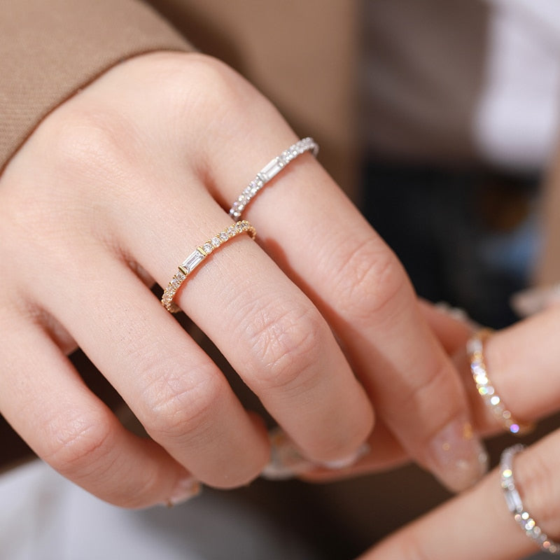 2mm Diamond ring for women