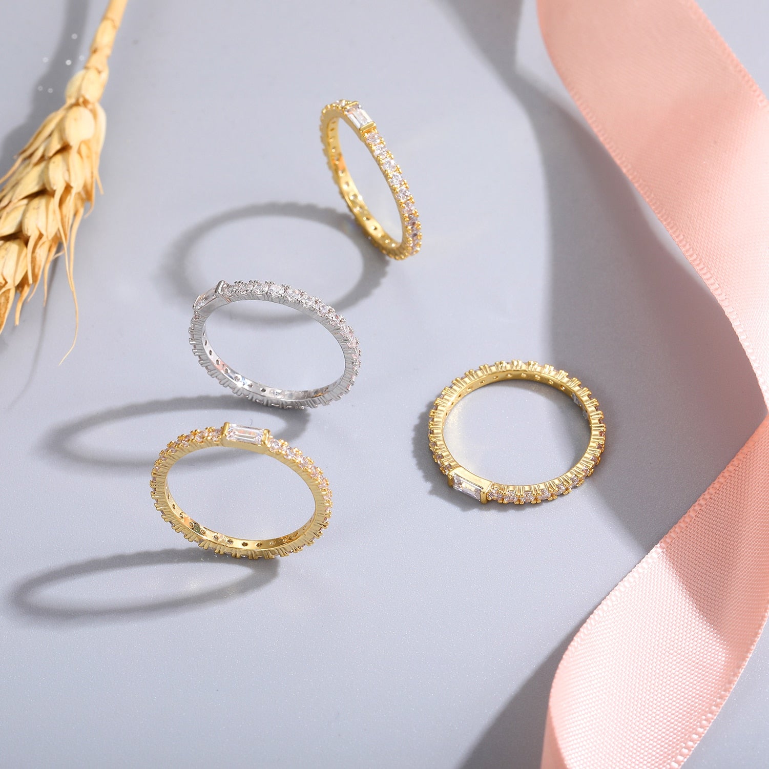 2mm Diamond ring for women