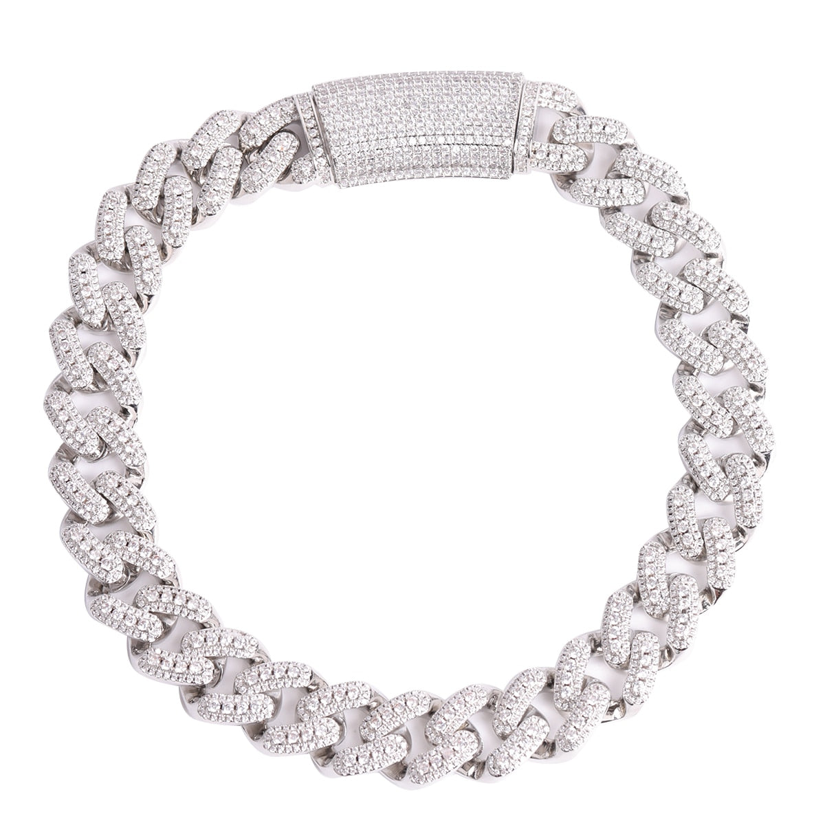 Real Gold Plated Hip Hop Miami 18mm Cuban Link Chain for Man