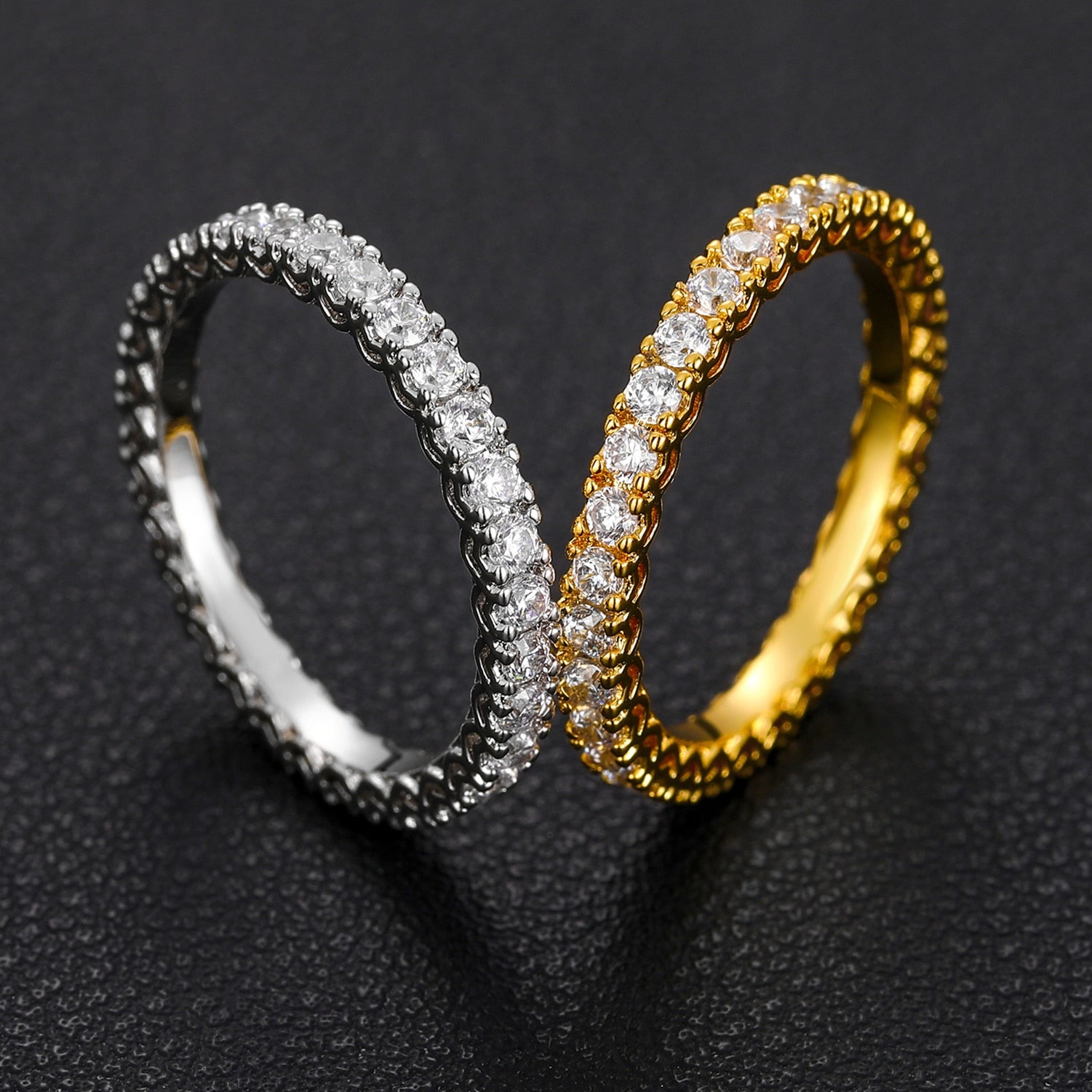 Classic Moissanite Tennis Ring