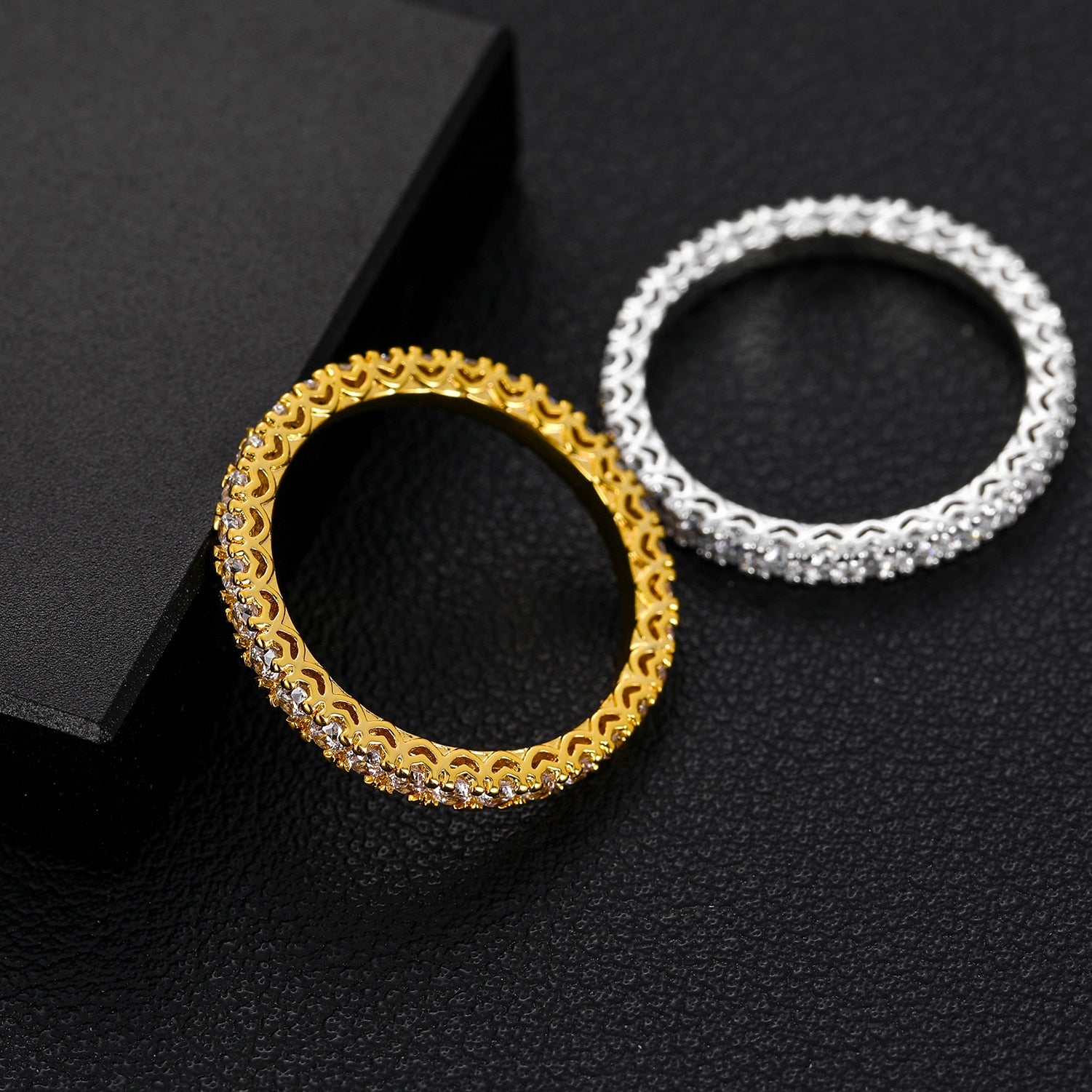 Classic Moissanite Tennis Ring