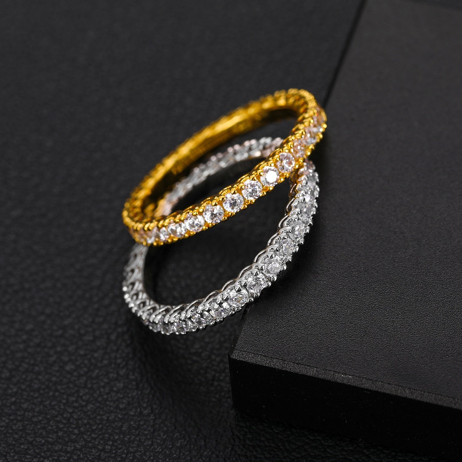 Classic Moissanite Tennis Ring