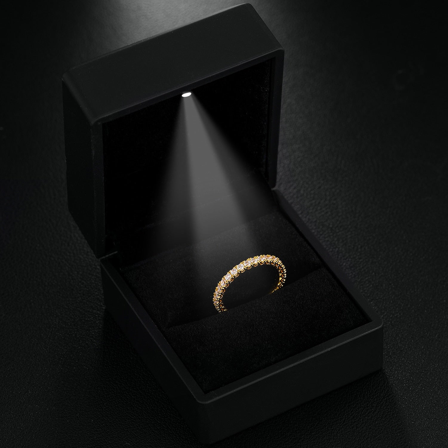 Classic Moissanite Tennis Ring