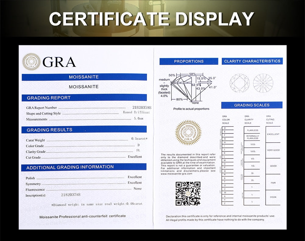 Classic Moissanite Tennis Ring