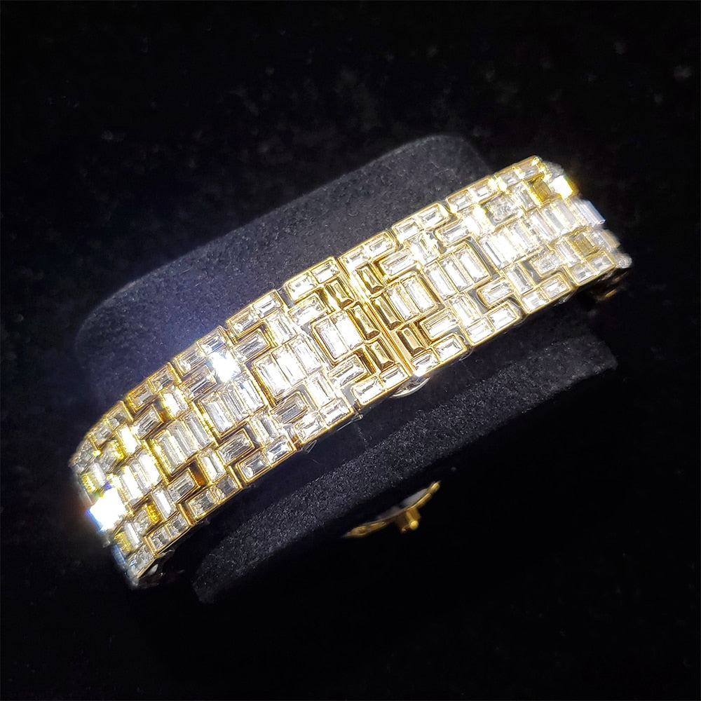 Automatic Men Mechanical Iced Out Watches