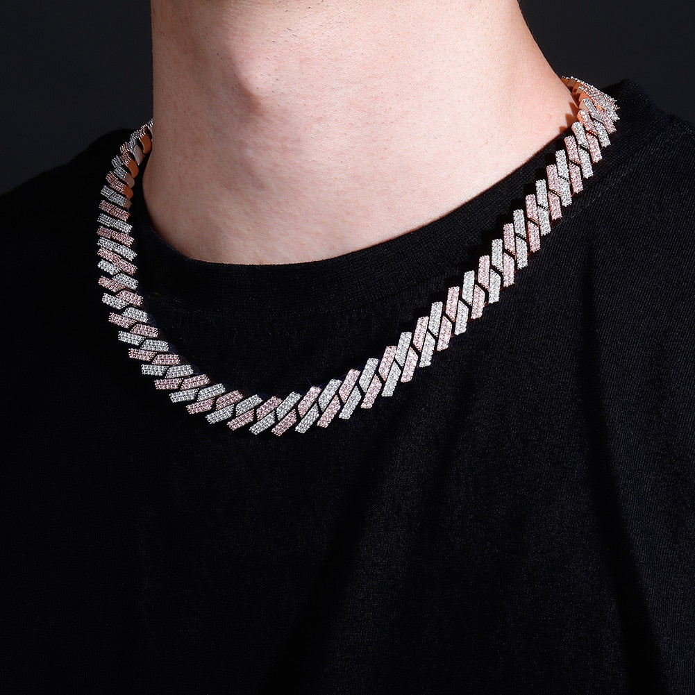 12mm Iced Cuban Link Chain