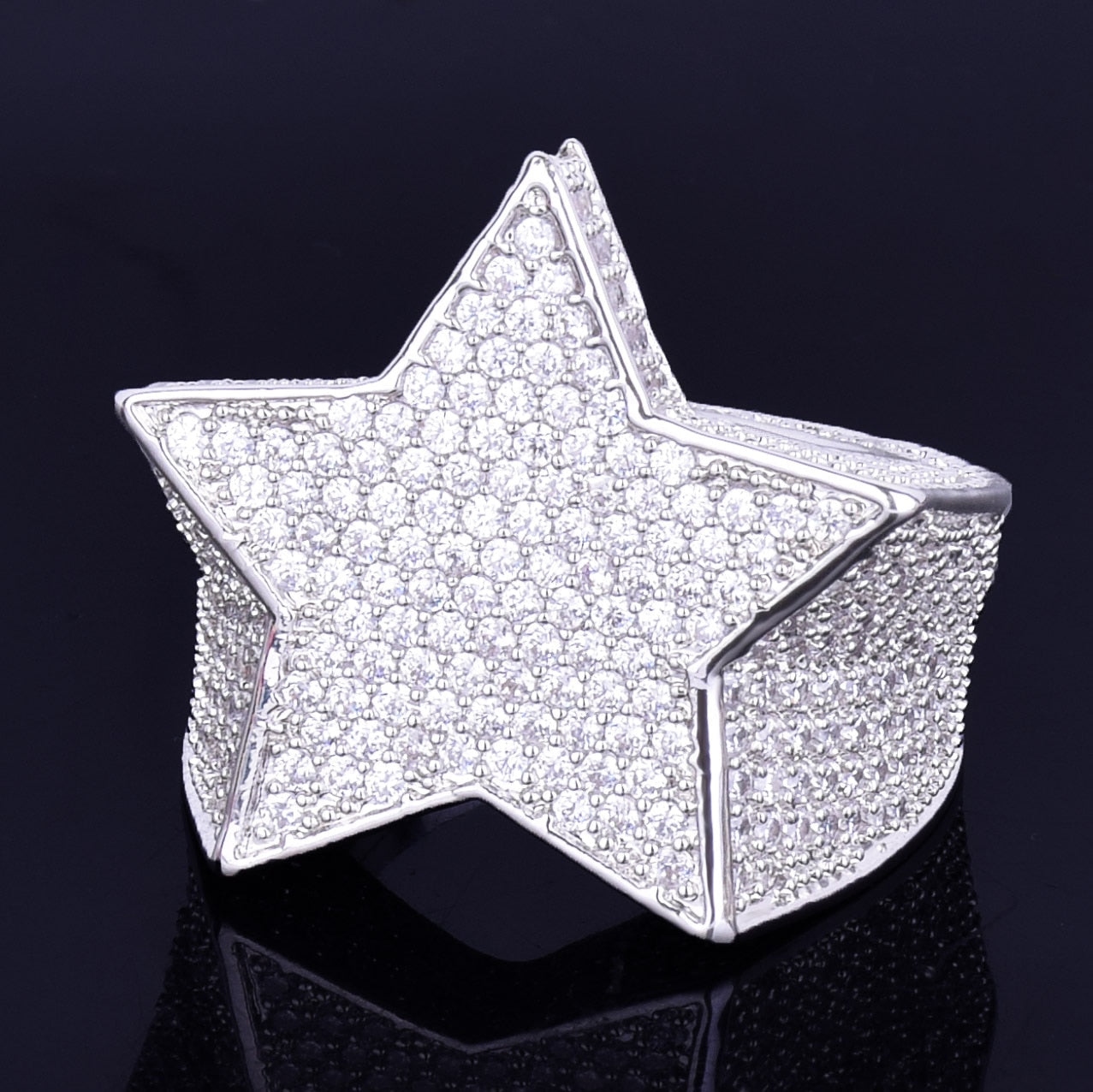 Icy Star Ring