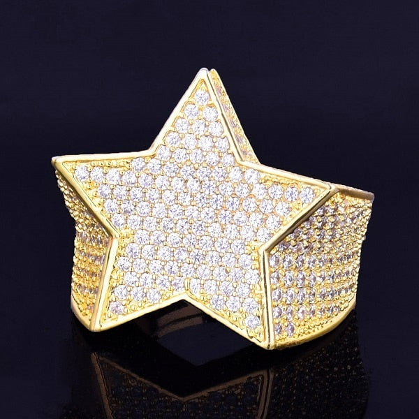 Icy Star Ring
