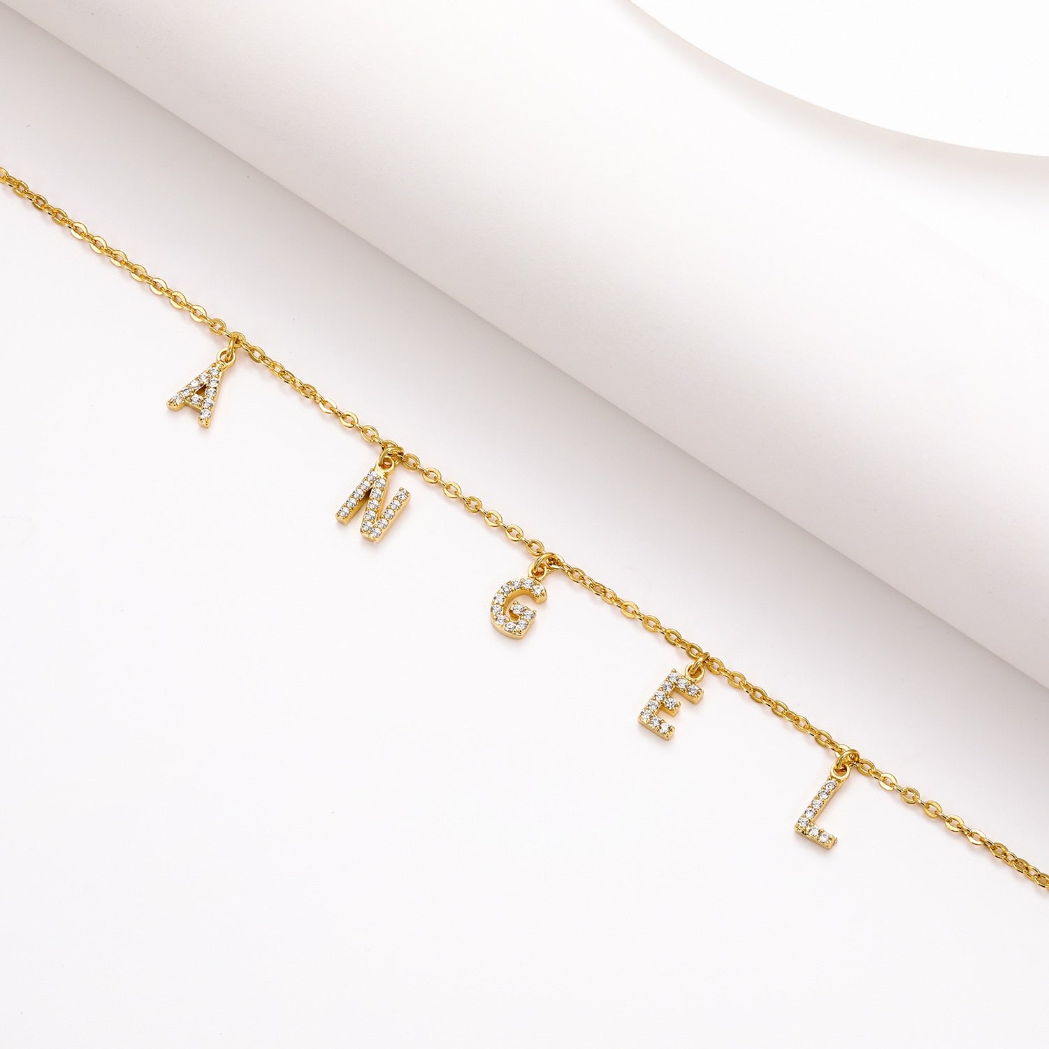 S925 Moissanite Diamond Name Necklace