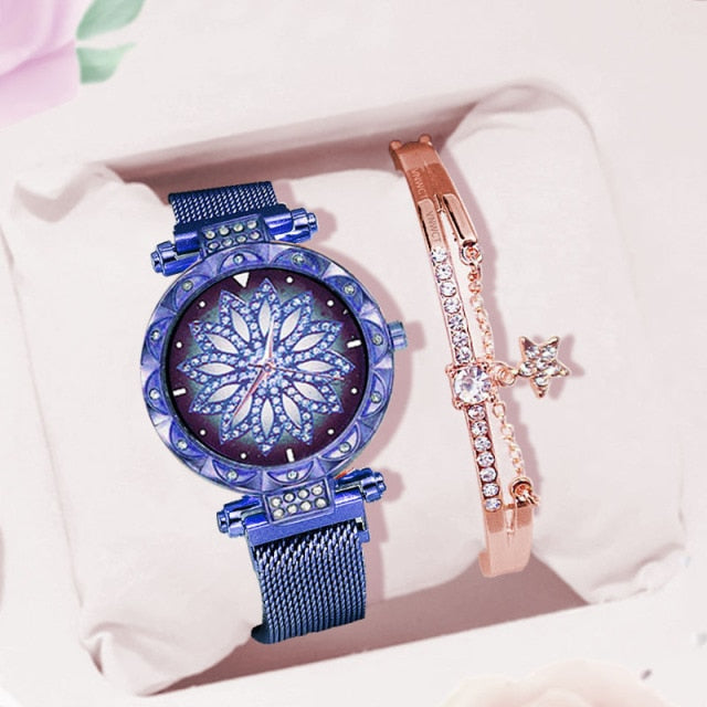 Luxury Rose Gold Women Watch